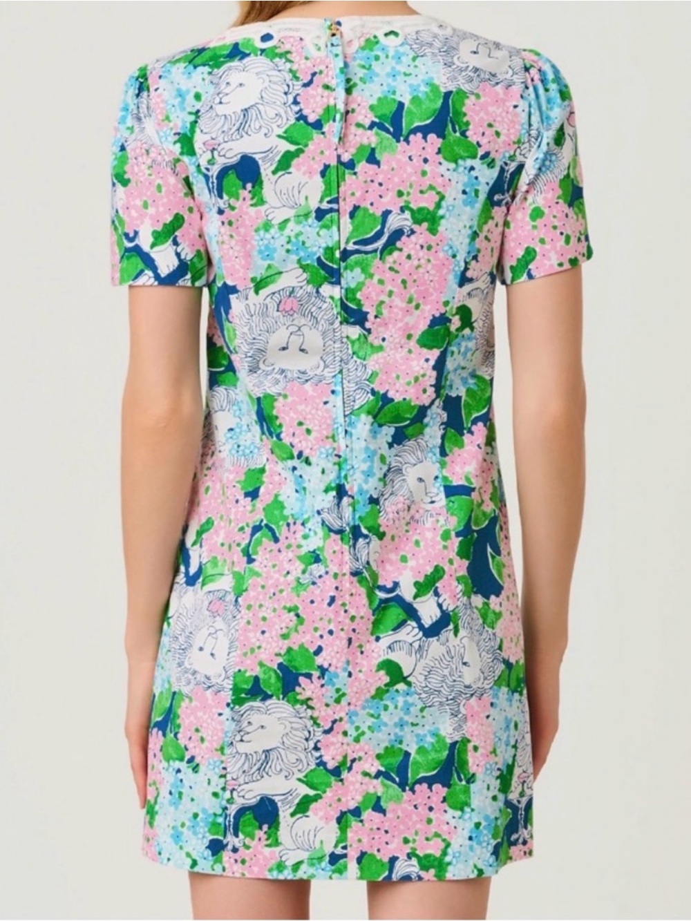 NWT Lilly Pulitzer 14 Salem Shift Romper “Starlight Lydia The Lion” sz 14 ✨💲228